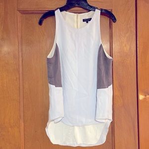 Rag & Bone light blue and gray tank. Dress up or down!